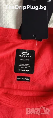 Нова с етикет Oakley мъжка тениска размер 2XL червена , снимка 5 - Тениски - 56201359