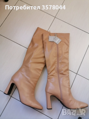 Ботуши, Tamaris. Номер 41, еко кожа., снимка 4 - Дамски ботуши - 52790916