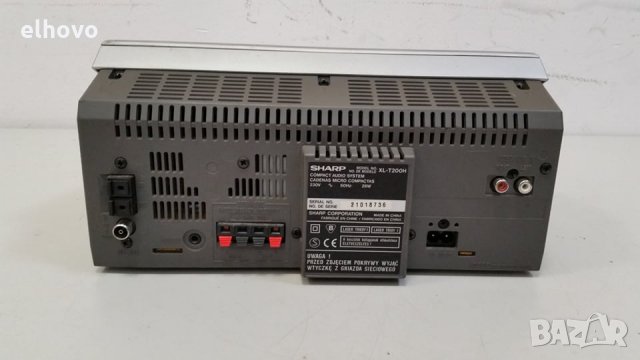 Аудио система SHARP XL-T200H, снимка 8 - Аудиосистеми - 30270559