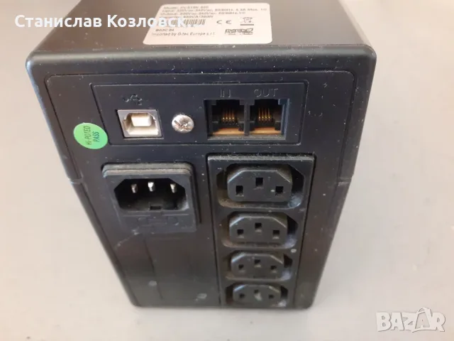UPS TEC Модел PC615N-650, снимка 3 - UPS захранвания - 51341527