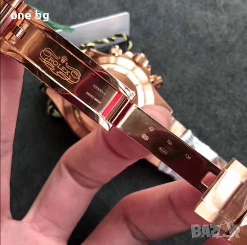 Rolex Daytona GOLD ROSE RAINBOW , снимка 6 - Мъжки - 40501582