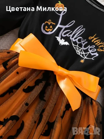 Хелоуин парти рокля, снимка 2 - Детски рокли и поли - 51410884