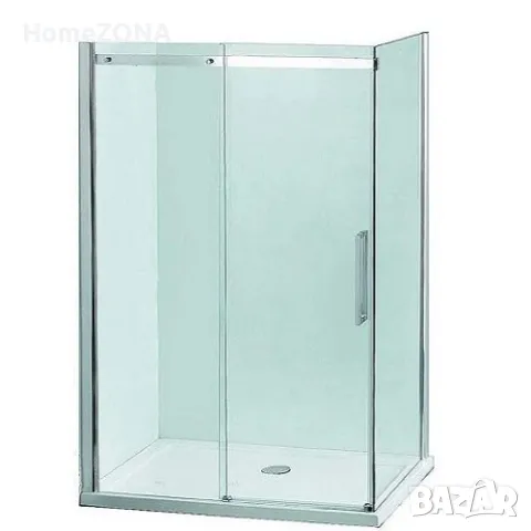 Правоъгълна душ кабина VENUS, 80х120х195 см, хром