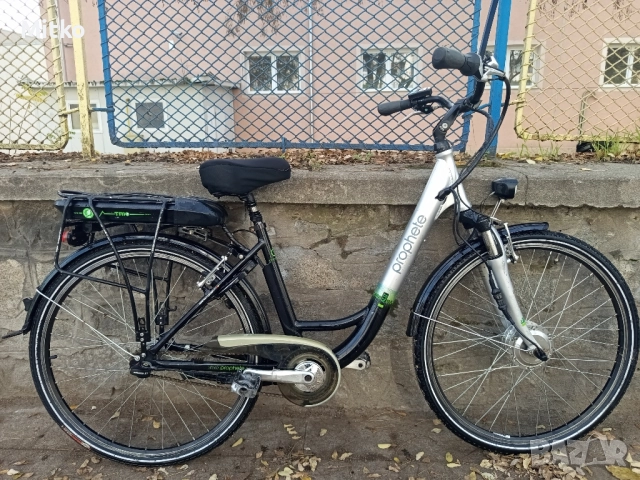 28 цола електрически алуминиев велосипед с 7 скорости усилени капли амортисьори предни като нов