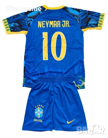 Детско - юношески футболен екип Бразилия Неймар Brazil Neymar Jr 