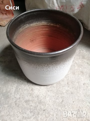 Глинени чинийки и саксия, снимка 6 - Стайни растения - 37723474