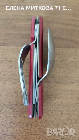 Сгъваем туристически комплект прибори за хранене от 6 части, снимка 3 - Прибори за хранене, готвене и сервиране - 50421625