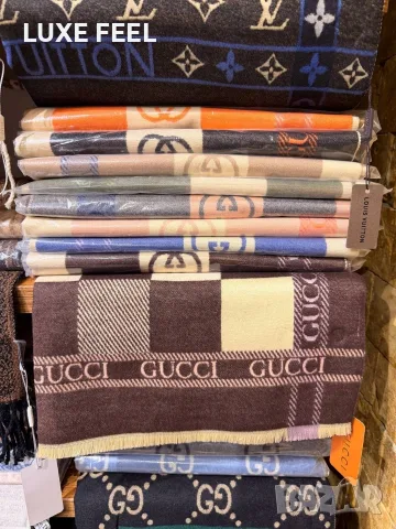 Dior ✨Hermes ✨ Gucci ✨Кашмир ✨ Дамски Шалове 