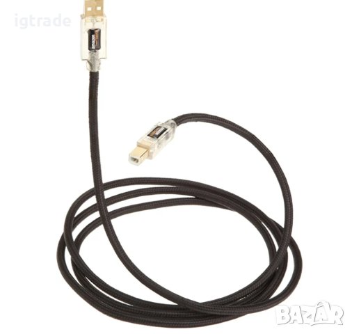 1.8 метра USB 2.0 A към USB B кабел с подсветка  - Amazon Basics, снимка 2 - Други - 40383525