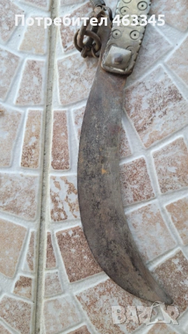 Нож, кама, кинжал, Османски сгъваем нож, снимка 5 - Антикварни и старинни предмети - 54312571