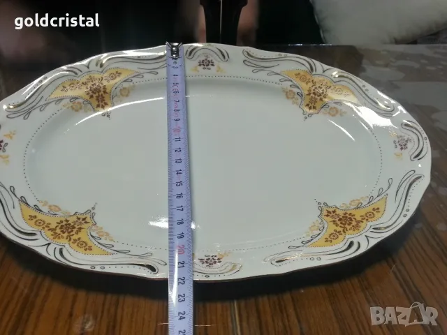 Стар български порцелан Изида барок, снимка 3 - Антикварни и старинни предмети - 34474340