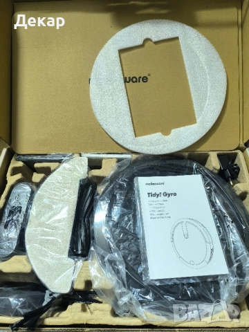 Прахосмукачка робот за сухо и мокро почистване Mallerware Robot Gyro, снимка 5 - Прахосмукачки - 52408288