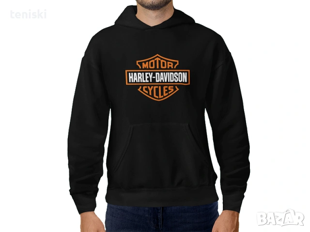 Суичър Harley Davidson 2 модела, всички размери, снимка 2 - Суичъри - 54341785