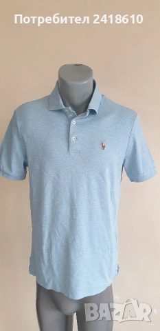 POLO Ralph Lauren Pima Soft Touch Cotton Classic Fit Mens Size S ОРИГИНАЛ! Мъжка Тениска!, снимка 6 - Тениски - 53707505