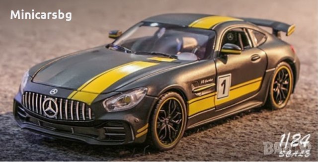 Метални колички: Mercedes-AMG GT R (Мерцедес АмГ), снимка 10 - Колекции - 31146624