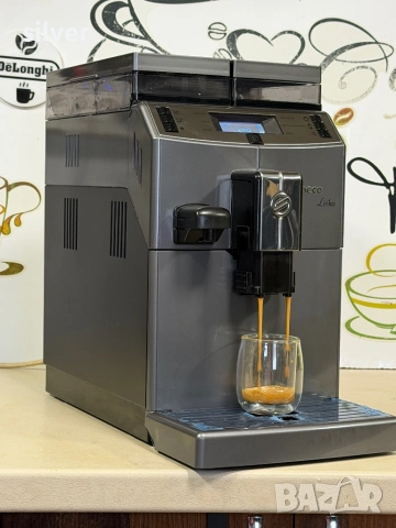 Кафемашина кафе автомат Saeco Lirika с гаранция, снимка 3 - Кафемашини - 54007904