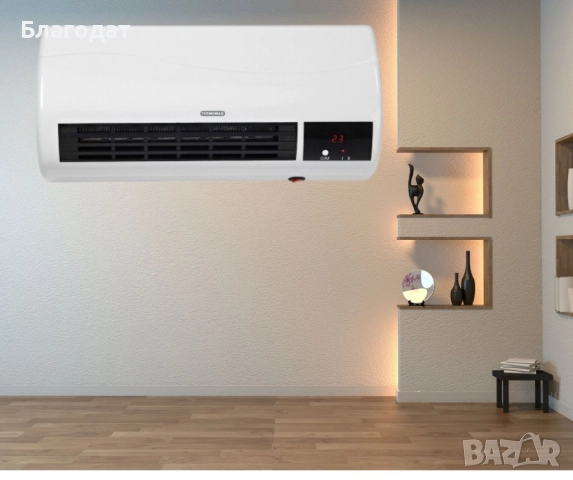 Печка керамична , TR-2025W, 2000W, стенна, снимка 3 - Отоплителни печки - 52882873