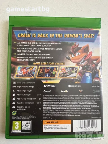 Crash Team Racing Nitro-Fueled за Xbox one, снимка 2 - Игри за Xbox - 56370916