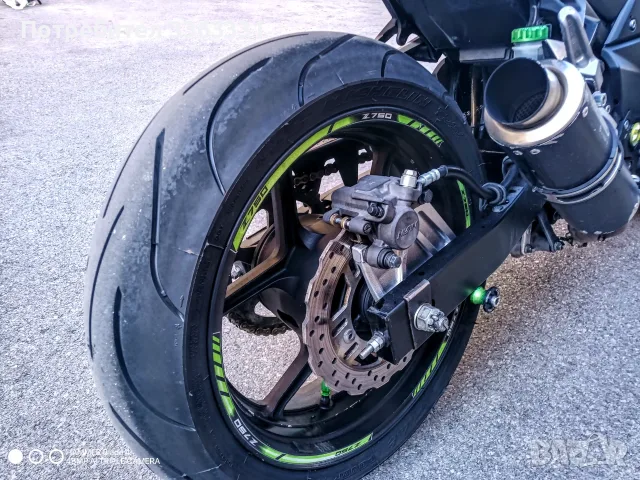Kawasaki z 750 перфектен, снимка 4 - Мотоциклети и мототехника - 55769112