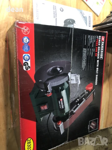 Настолен лентов шлайф, снимка 8 - Други инструменти - 50507941