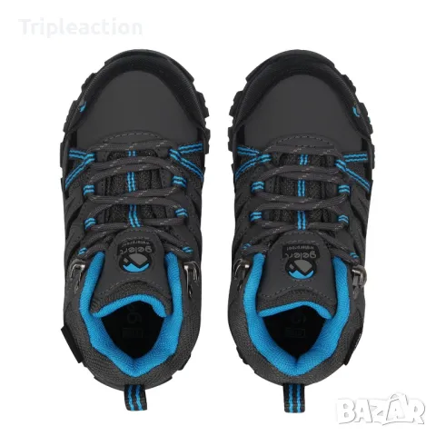 Детски боти Gelert Horizon Mid WP Infants Walking Boots - Charcoal/Blue, снимка 3 - Бебешки боти и ботуши - 47990224