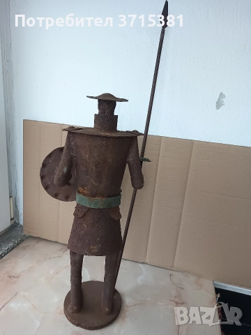 Дон Кихот - метална скулптура , снимка 8 - Колекции - 52910409