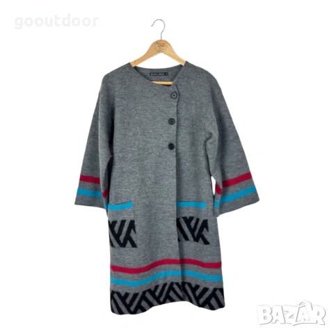 Gudrun Sjöden Плетено палто „Horizon“ от филцова органична вълна (S)