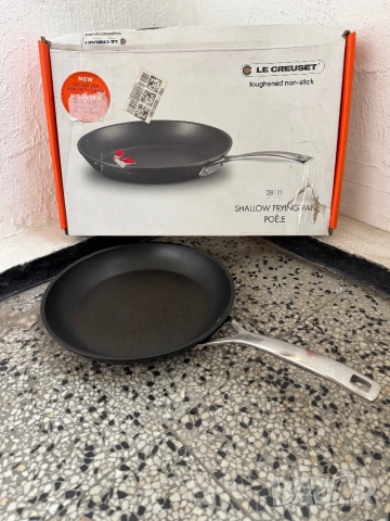 Премиум Тиган Le Creuset Shallow Frying Pan 28 см - Незалепващ, Здрав, Универсален Тиган!
