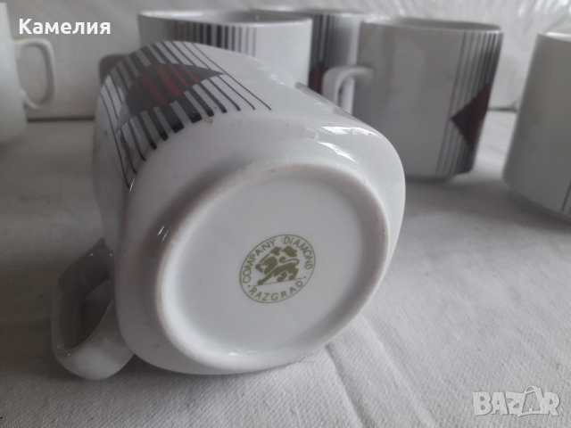 Български порцеланови чаши, снимка 2 - Чаши - 36505136