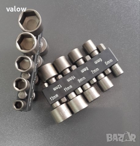 Комплект вложки / битове за отвертка винтоверт 9 бр, снимка 2 - Винтоверти - 40478834