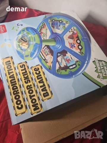 Lehoo Castle - играчка за сядане и въртене с динозавърска тематика, снимка 9 - Образователни игри - 52413243