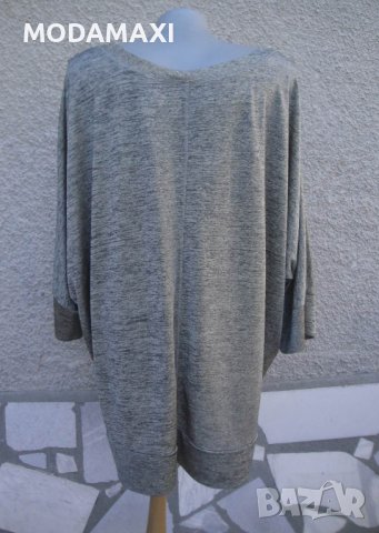 3XL+ Нова блуза Lane Bryant с ламе , снимка 5 - Блузи с дълъг ръкав и пуловери - 37892085