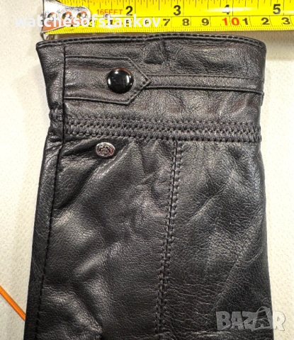 Елегантни Мъжки ръкавици от естествена  агнешка кожа, снимка 9 - Ръкавици - 53171138