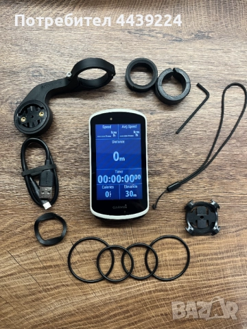Garmin Edge 1030 – велокомпютър в много добро състояние, снимка 2 - Аксесоари за велосипеди - 52787415