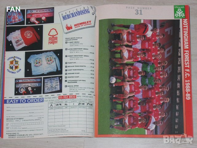 НОТИНГАМ ФОРЕСТ оригинални футболни програми срещу Ливърпул, Ипсуич 1978, Саутхямптън 1979, Уулвс 80, снимка 18 - Фен артикули - 40746874