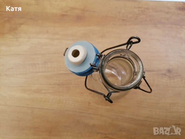 Бутилка с плътно затваряне Clear 1 L, снимка 4 - Други - 50599708