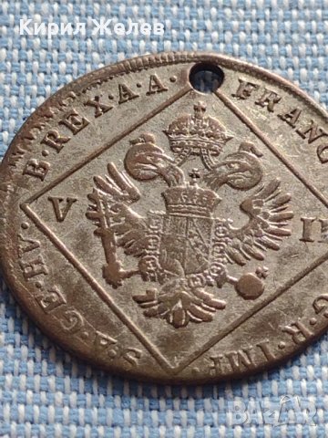 Сребърна монета 7 кройцера 1802г. Франц втори Виена Свещена Римска империя 26765, снимка 11 - Нумизматика и бонистика - 42887469