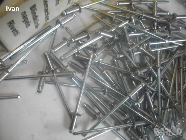 GESIPA ПОП НИТОВЕ АЛУМИНИЕВИ ОРИГИНАЛНИ НЕМСКИ РАЗЛИЧНИ РАЗМЕРИ ЗА РЪЧНА НИТАЧКА GESIPA, снимка 18 - Други инструменти - 49668948