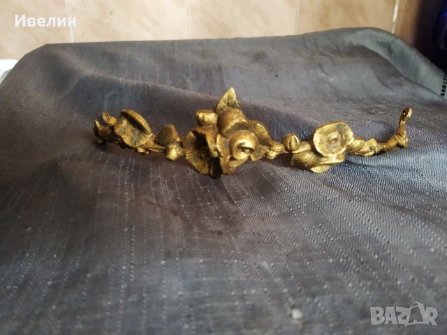 барокова апликация от бронз, снимка 1 - Антикварни и старинни предмети - 29987784
