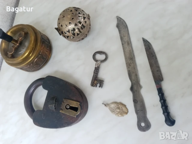 Стар руски нож, заготовка,маркировки, снимка 3 - Антикварни и старинни предмети - 50525801