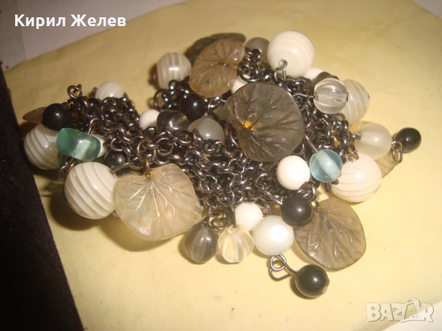 КРАСИВА МЪНИСТЕНА ГРИВНА ХЕНД-МЕЙД ИЗРАБОТКА 25060, снимка 3 - Гривни - 34339587