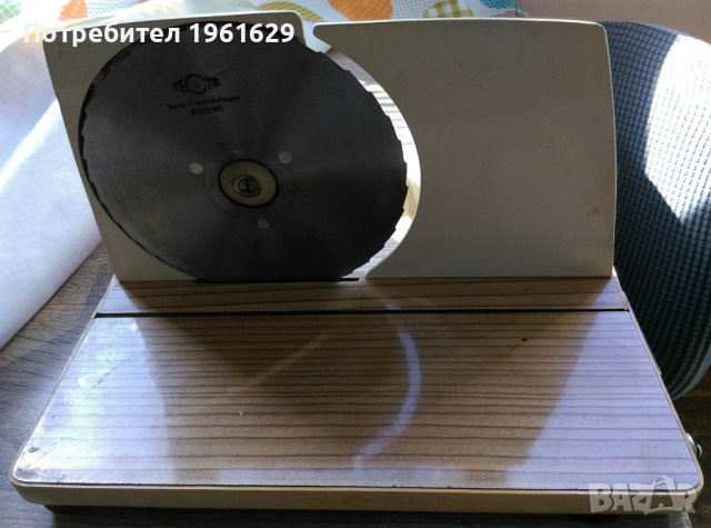 Немска резачка за колбаси и хляб , снимка 4 - Антикварни и старинни предмети - 40820246