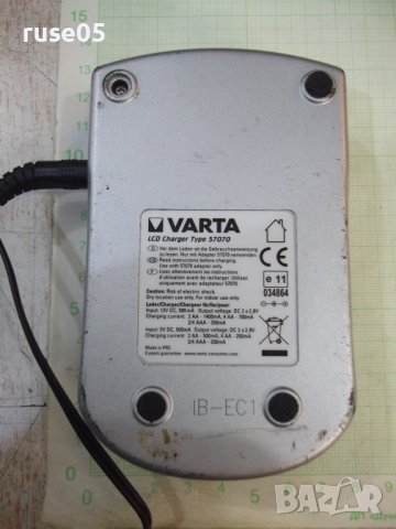 Зарядно "Varta LCD" за AA и AAA 57070 работещо, снимка 3 - Друга електроника - 42692605