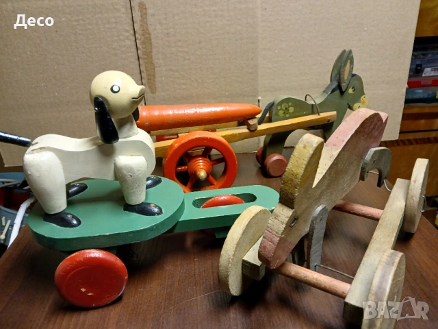 Стари дървени играчки., снимка 5 - Колекции - 53354363