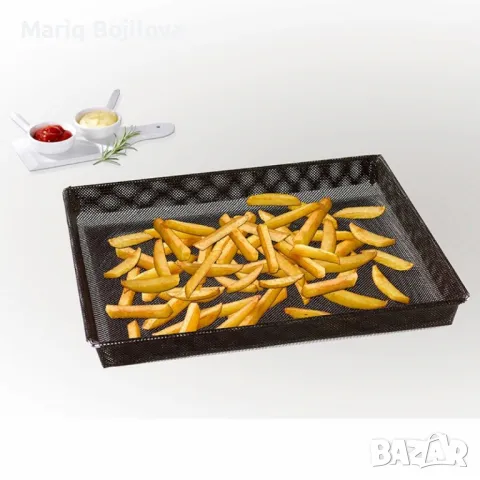 Кошница за печене NoStik до 260°, черен, в кутия, снимка 6 - Съдове за готвене - 50436001