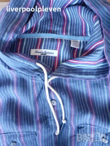 👉Ленена Tommy Bahama Original М/L с качулка, снимка 4 - Блузи - 50029365