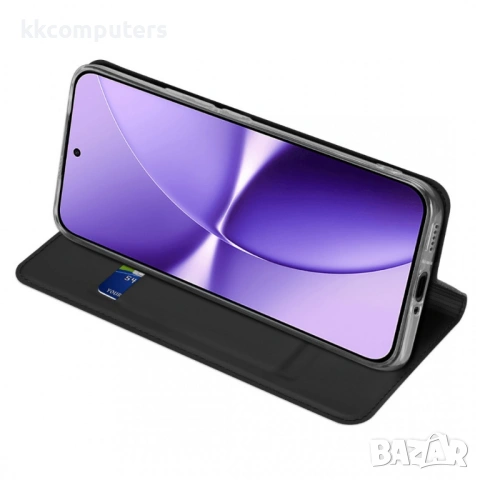 DUX DUCIS Skin Pro Кожен Калъф за Xiaomi Redmi Turbo 5 Max 5G - Слот за карта, Стойка, Скрит магнит,, снимка 6 - Калъфи, кейсове - 54344301