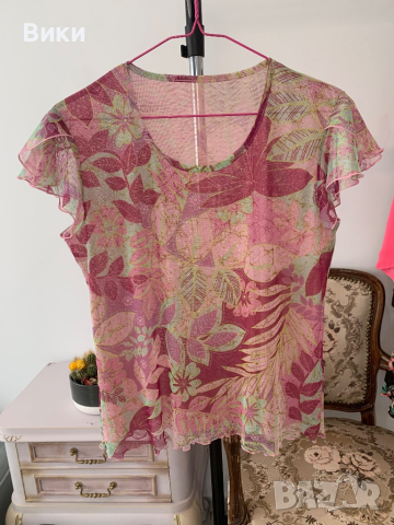 Дамска тениска в размер М, снимка 8 - Тениски - 44687335