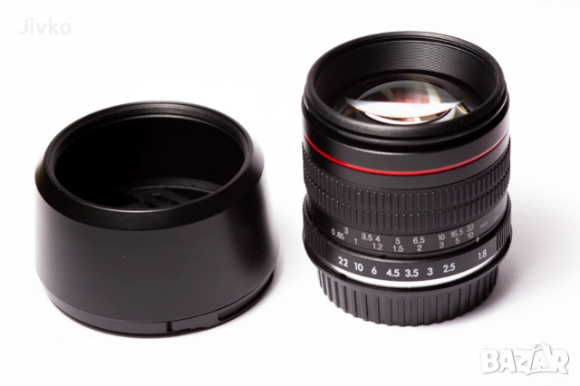 85mm f1.8, снимка 3 - Обективи и филтри - 53962835