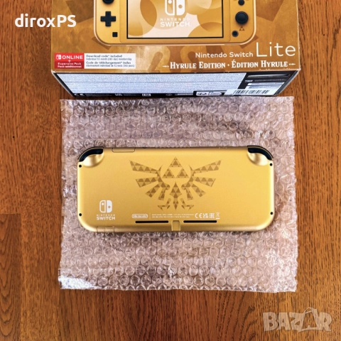 Nintendo Switch Lite – Hyrule Edition | Пълен комплект | Гаранция!, снимка 5 - Nintendo конзоли - 52728278